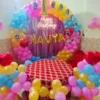 Balloon & flower decoration ring for birthday party for kids ,wedding, function, anniversary ,meetings, festivals, new year,