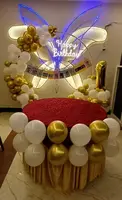 Balloon & flower decoration ring for birthday party for kids ,wedding, function, anniversary ,meetings, festivals, new year,