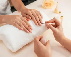 manicure pedicure women service at home